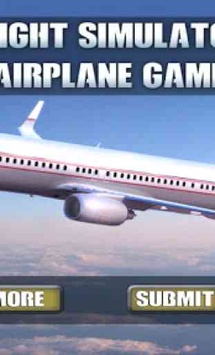 Flight Simulator Airplane Game 1