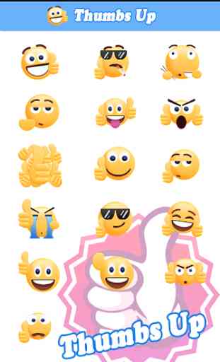 Free Thumbs Up Emoji Sticker 2