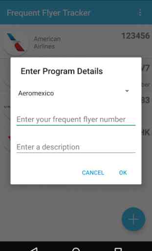 Frequent Flyer Tracker 2