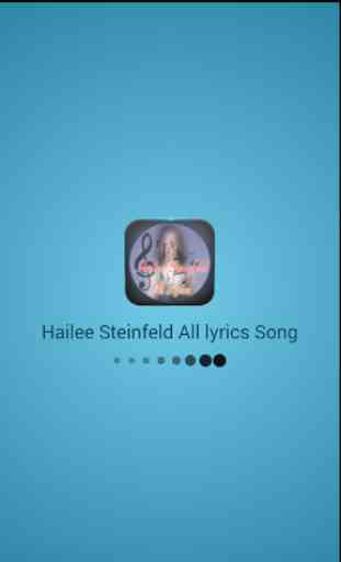 Hailee Steinfeld All lyrics 1