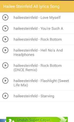 Hailee Steinfeld All lyrics 2