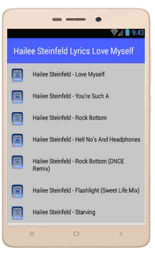 Hailee Steinfeld Lyrics Dad 2