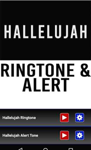 Hallelujah Ringtone and Alert 1