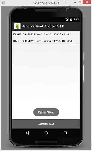 Ham Log Book for Android v1.5 4
