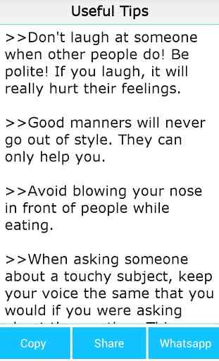 How To Have A Good Manners 1