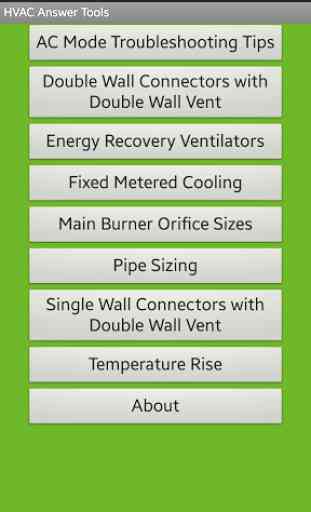 HVAC Answer Tools 1