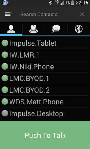 IMPULSE Wireless push-to-talk 3
