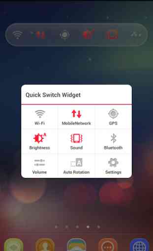 Kia Quick Switch Widget 3