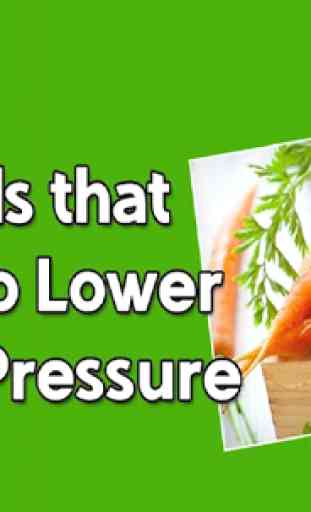 Lower Blood Pressure Foods 1