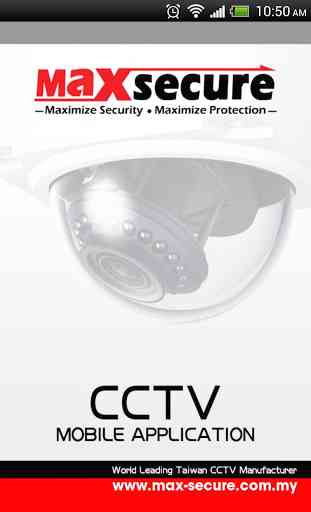 Maxsecure CCTV Mobile Viewer 1