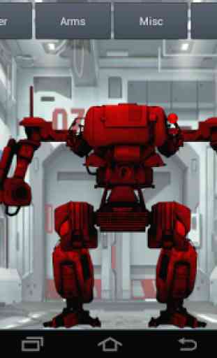 Mech Robot Warrior Builder 4