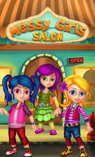 Messy Girl Salon - Fun Game 1