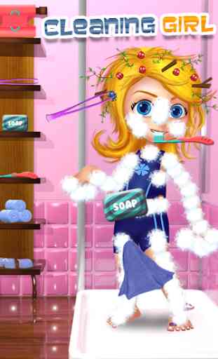 Messy Girl Salon - Fun Game 4