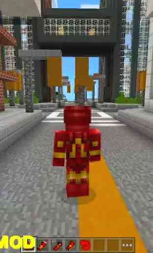 Mod Iron Man For MCPE 2