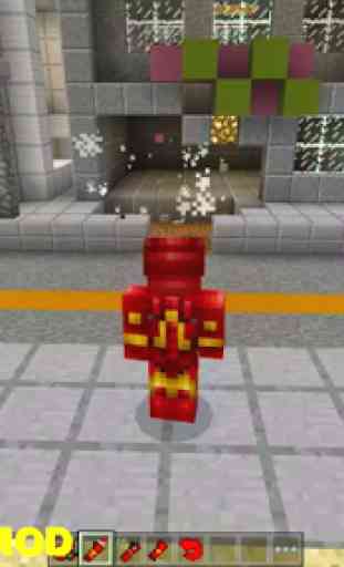 Mod Iron Man For MCPE 3