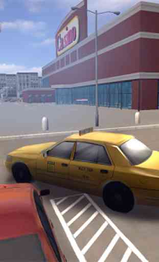 Modern Taxi School Parking 3D 1
