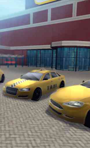 Modern Taxi School Parking 3D 4