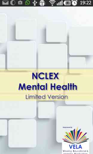 NCLEX Mental Health Review 1