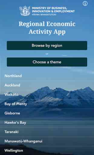 New Zealand Regions App 1