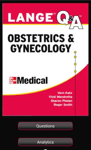 Obstetrics & Gynecology LANGE 1
