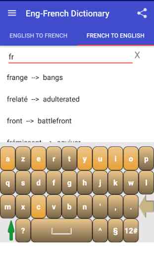 Offline Eng French Dictionary 3