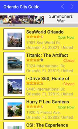 Orlando Theme Park  City Guide 1