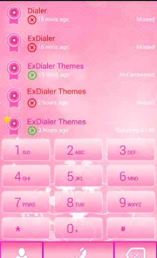 Pink Dot Theme for ExDialer 1
