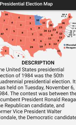 Presidential Election Map 1