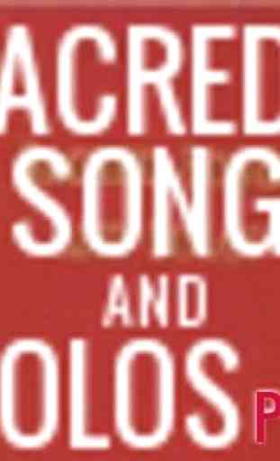 SACRED SONGS AND SOLOS 1
