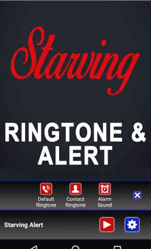 Starving Ringtone and Alert 4