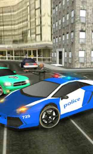 Super Police car crime escape 4