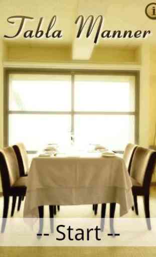Table Manner 1