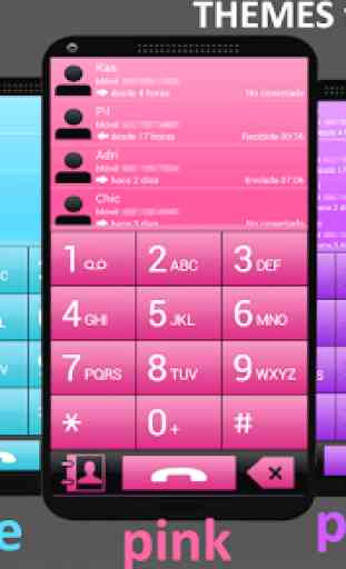 THEME FOR EXDIALER GLASS RED 1