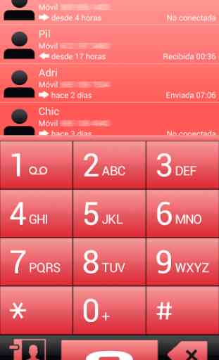THEME FOR EXDIALER GLASS RED 2