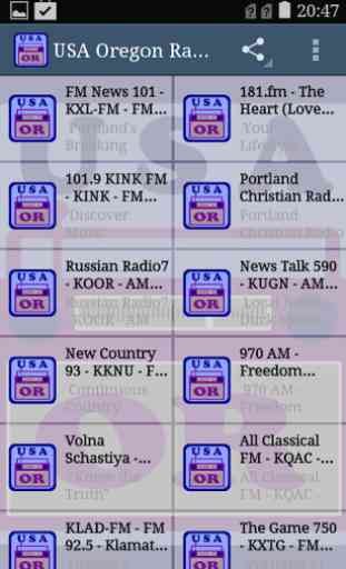 USA Oregon Radio 2