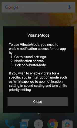 VibrateMode Simple Version 1