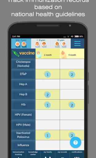 vImmune - Vaccination Tracking 2