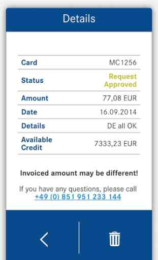 AirPlus Card Control App 2