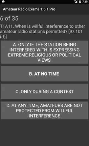 Amateur Radio Exams 1.5.1 Pro 2