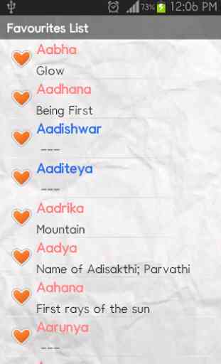 Baby Names (Indian) 4