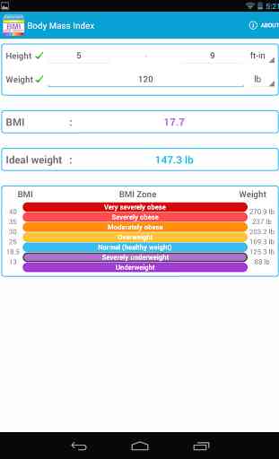 Body Mass Index Calculator BMI 3