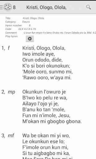 C.A.M.C Hymn (yoruba) 3