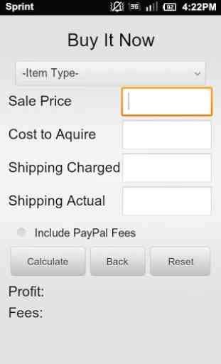 Calculator for Amazon & eBay 2