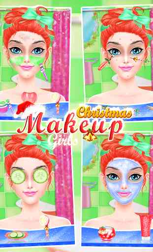Christmas Makeup Girl 2016 2