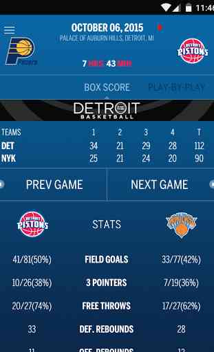 Detroit Pistons Official App 3