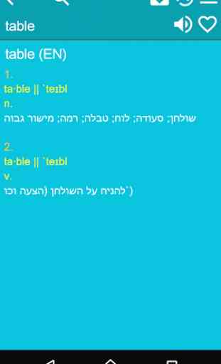 English Hebrew Dictionary Free 3