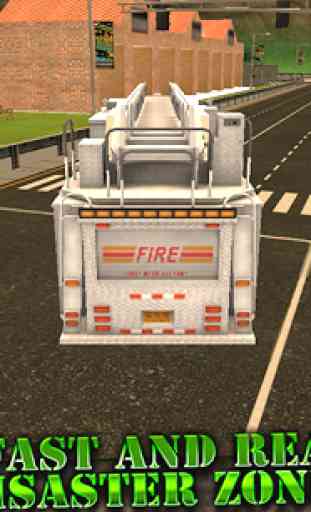 Extreme Rescue Fire Truck 3D 2