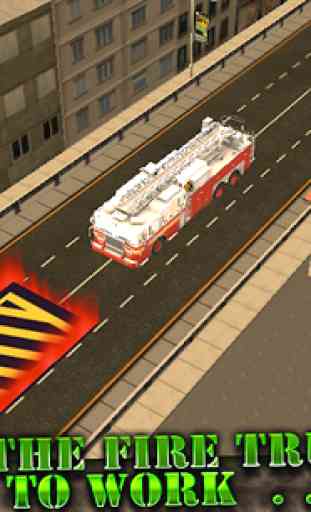 Extreme Rescue Fire Truck 3D 3