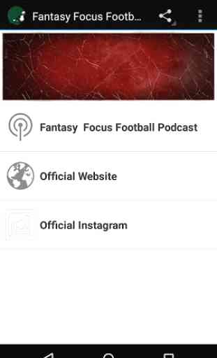 Fantasy Focus Football FanApp 3