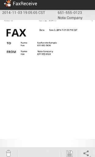FaxReceive - receive fax phone 3